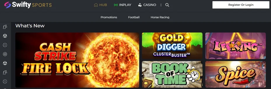 Browse new casino slots.